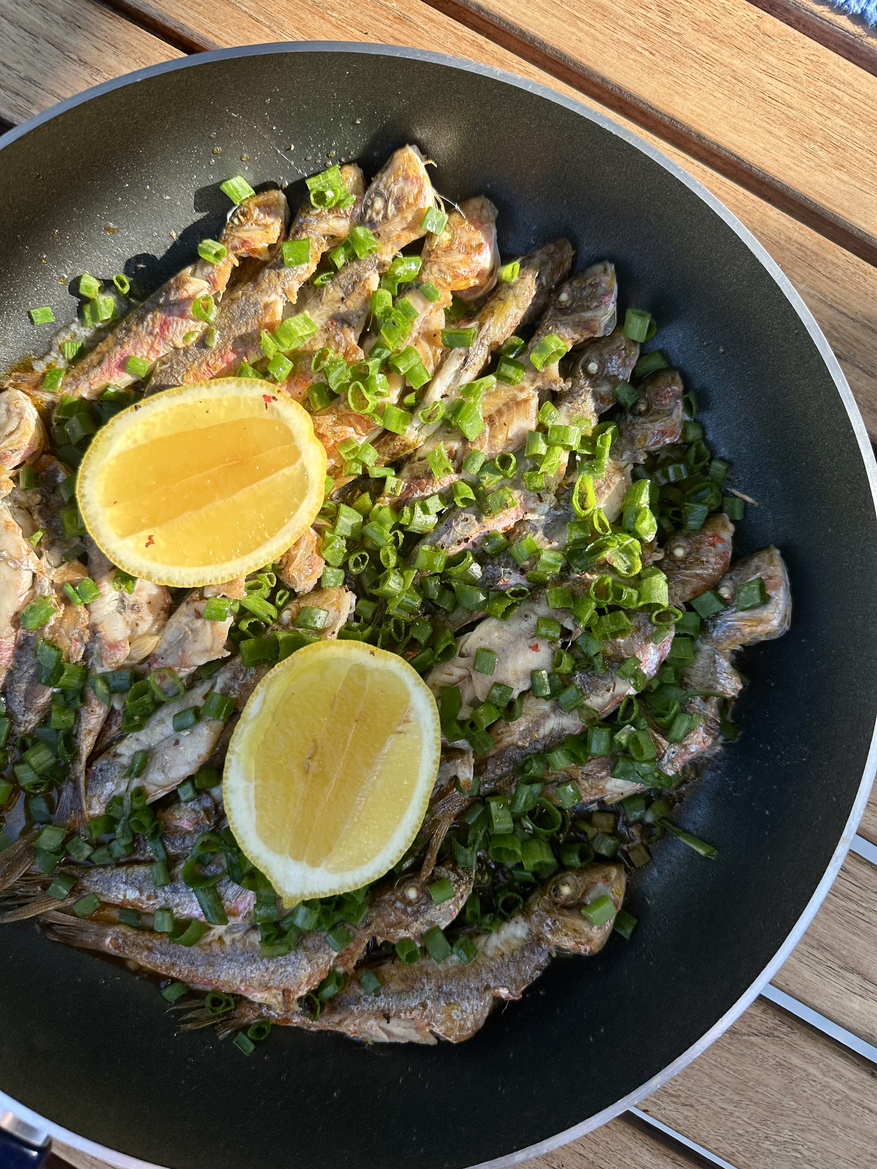 Mediterranean course from a private dinner by Serin Çelik in Bed-stuy