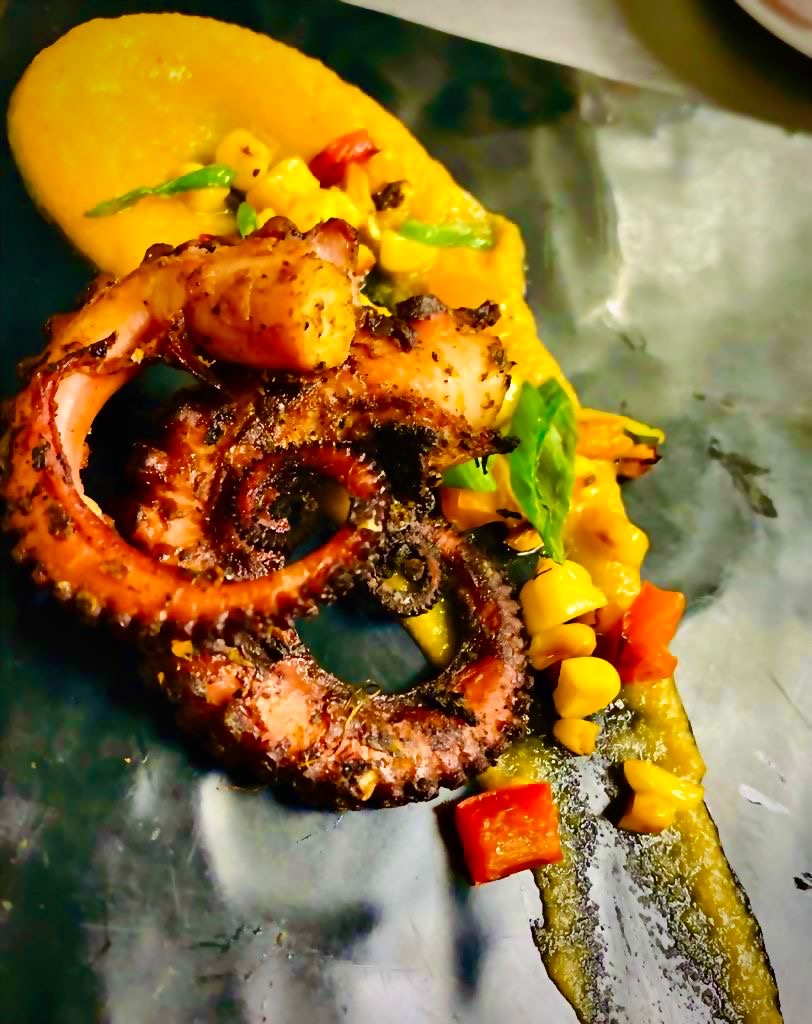 Caribbean fusion course from a private dinner by Sasha G in Queens