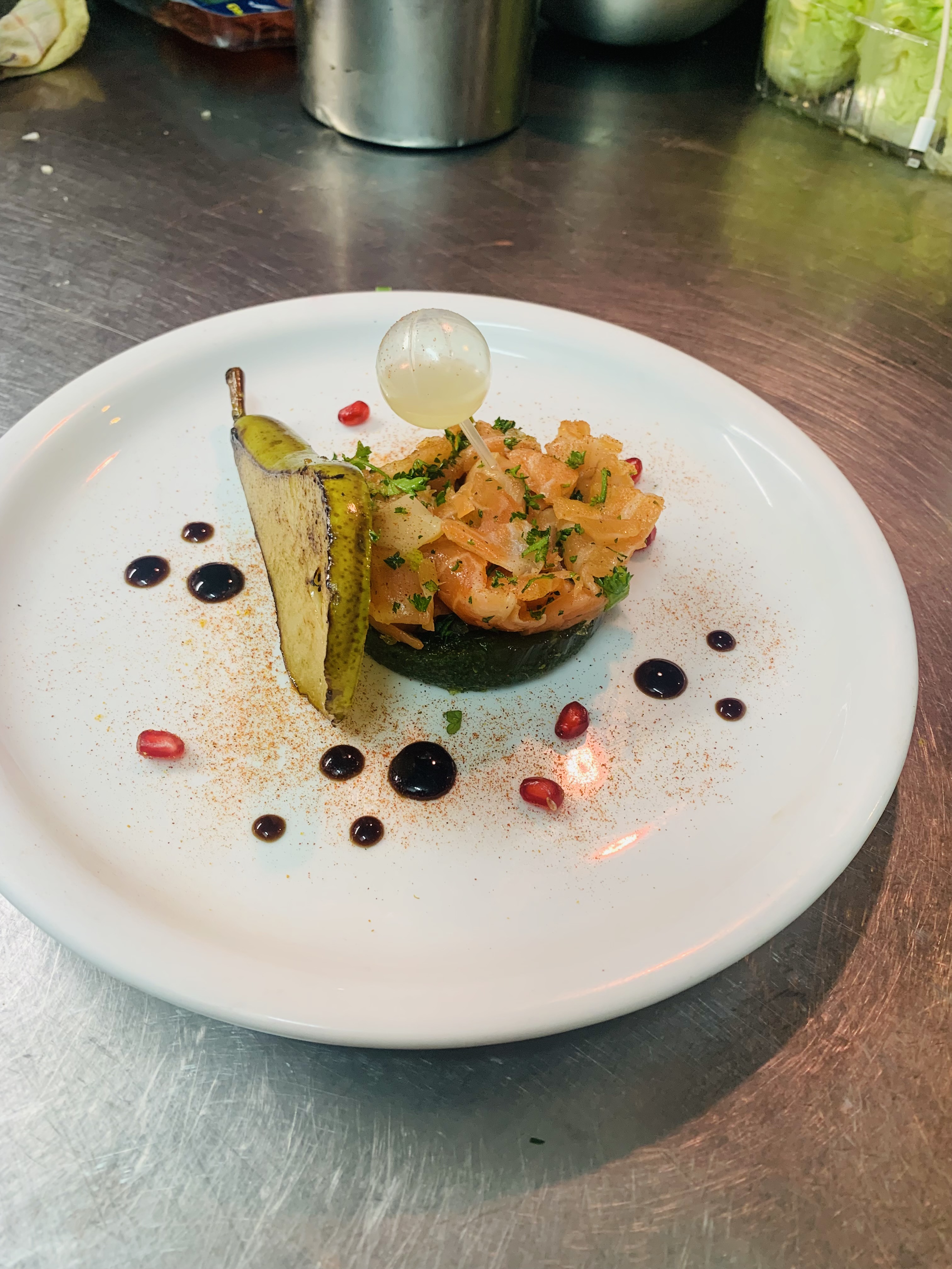 French Mediterranean European course from a private dinner by Kevin RASSOUW in Jersey city ( New Jersey ) Hoboken